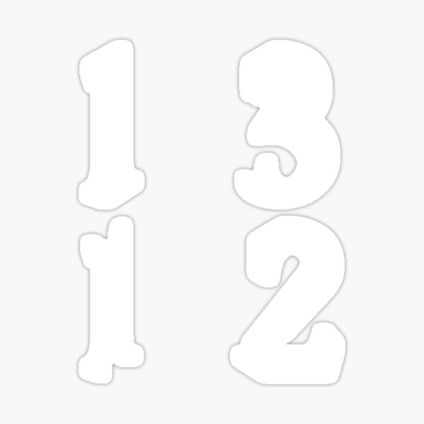 1312 loss 2x2 Sticker