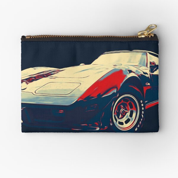 Painted '76 Corvette Zipper Pouch