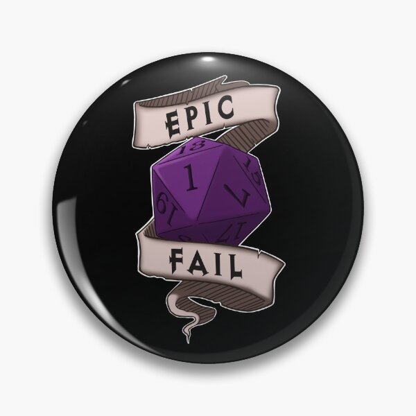 Item preview, Epic Fail designed and sold by debsruizart.