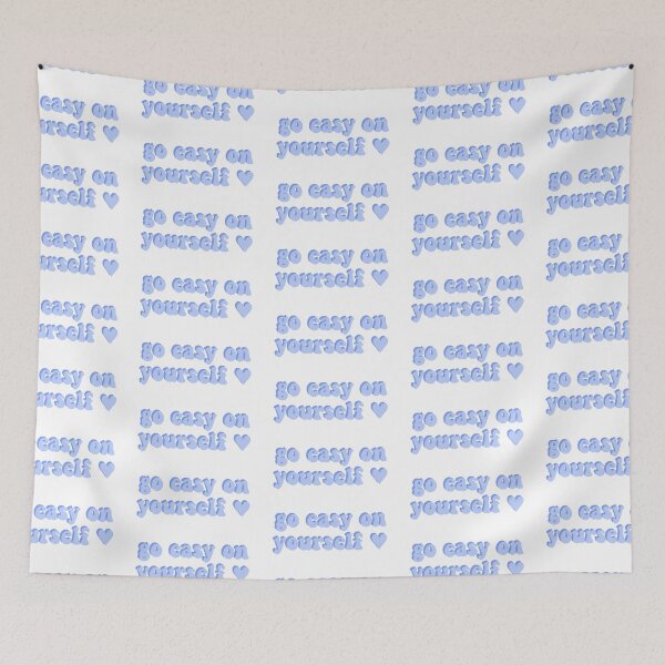 Item preview, go easy on yourself-blue designed and sold by alicesong.