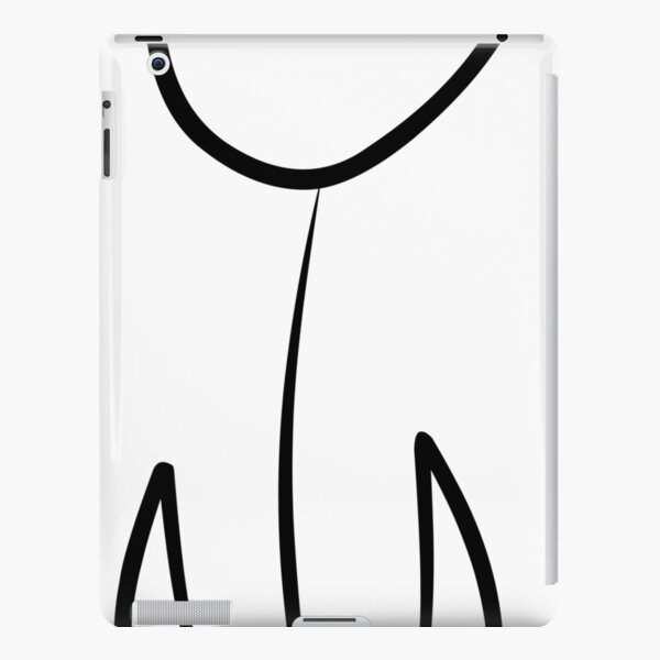 Line Art Tulip iPad Snap Case