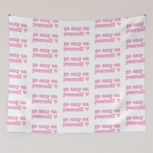 Item preview, go easy on yourself-pink designed and sold by alicesong.