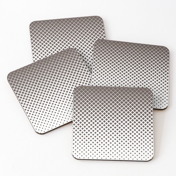 Item preview, Brown diamonds with white background geometric pattern designed and sold by smARTwork.