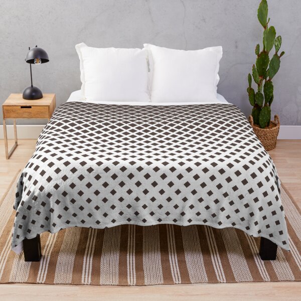 Item preview, Brown diamonds with white background geometric pattern designed and sold by smARTwork.
