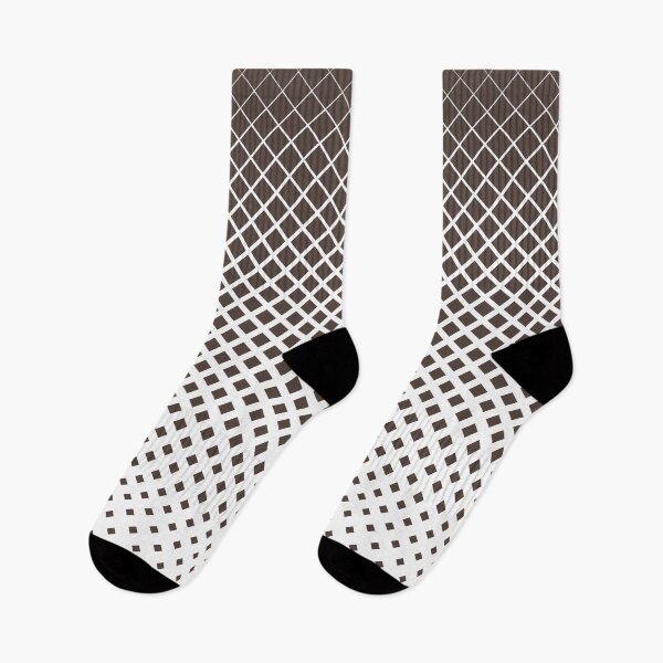 Item preview, Brown diamonds with white background geometric pattern designed and sold by smARTwork.