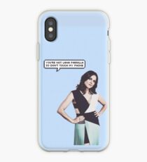 Lana Parrilla - Don't Touch My Phone iPhone Case