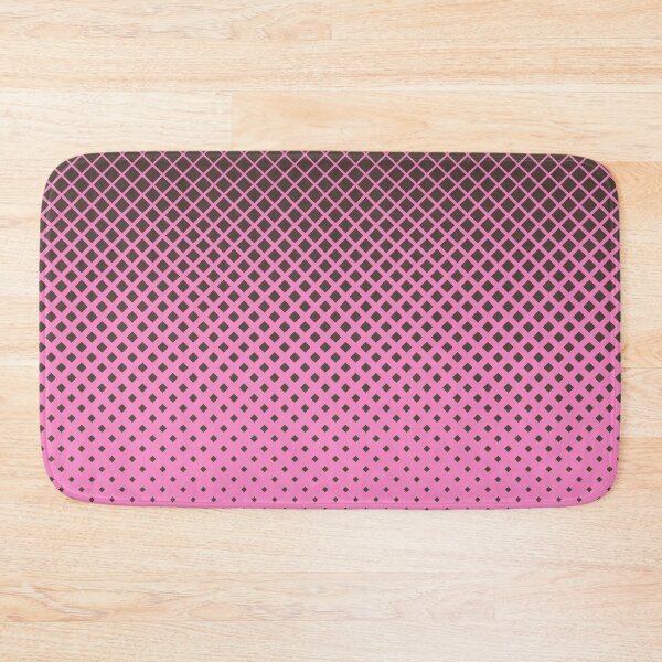 Item preview, Brown diamonds with pink background geometric pattern designed and sold by smARTwork.