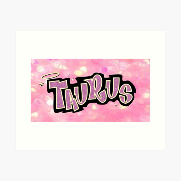 sagittarius bratz style - iconic pink glitter font logo cute y2k aesthetic  Mounted Print for Sale by sweetnsourbunny