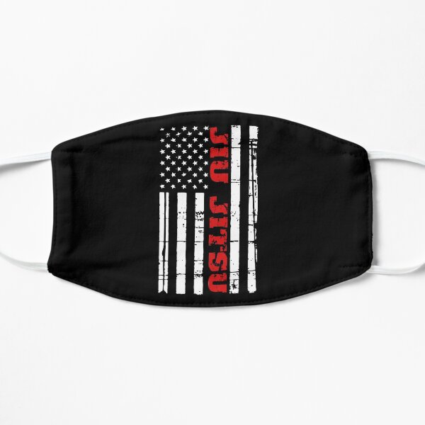 Jiu Jitsu Flag T-Shirt American Jiu Jitsu BJJ Flat Mask