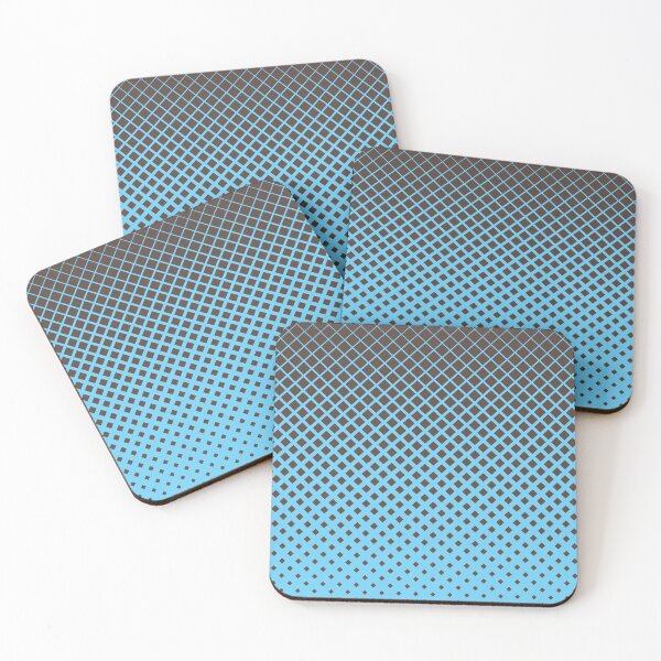 Item preview, Brown diamonds with blue background geometric pattern designed and sold by smARTwork.