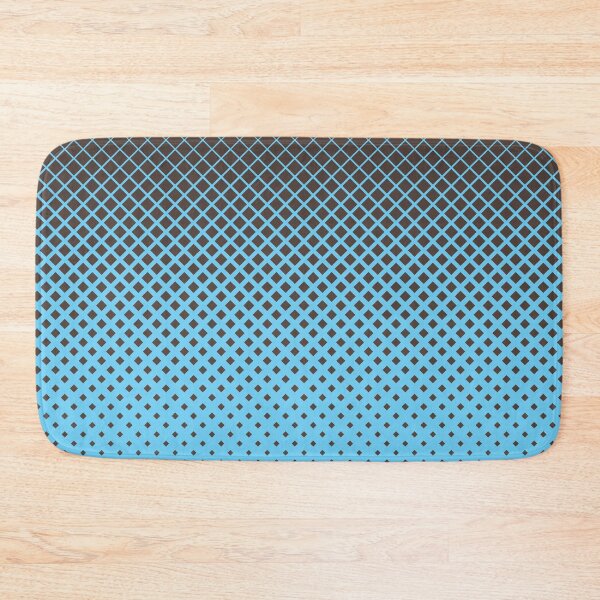 Item preview, Brown diamonds with blue background geometric pattern designed and sold by smARTwork.