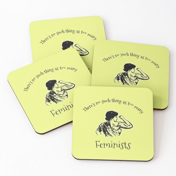 Item preview, No Such Thing As Too Many Feminists designed and sold by Sugar-Magnolia.