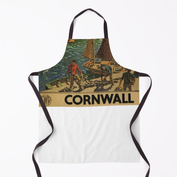 Item preview, Railway Poster Cornwall designed and sold by stickart-marek.