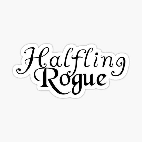 Halfling Rogue Sticker