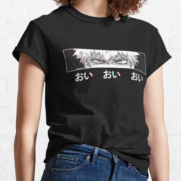 Bakugo 'Oi Oi Oi' Versión NEGRA Camiseta clásica