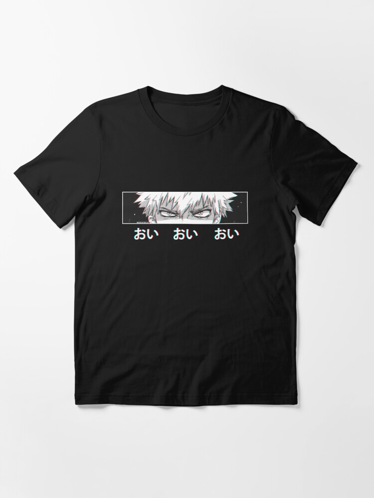 Bakugo Oi Oi Oi Black Version T Shirt By Mediocre H Redbubble