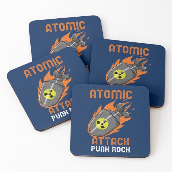 Item preview, Atomic Attack Punk Rock designed and sold by AladdinMktgs.