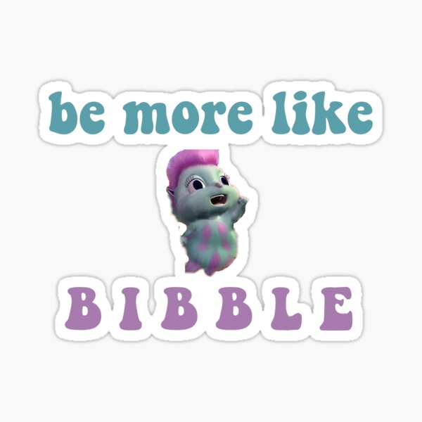Bibble Meme sticker pack Sticker for Sale by JENNIL1