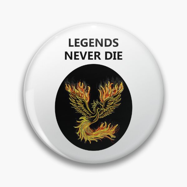 Item preview, Legends Never Die Phoenix designed and sold by Wurmbone.