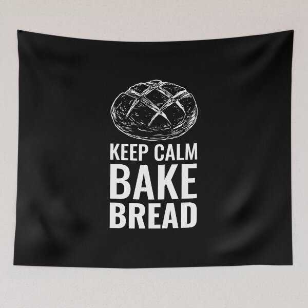 Item preview, Keep Calm Bake Bread homemade sourdough saying designed and sold by javes93.