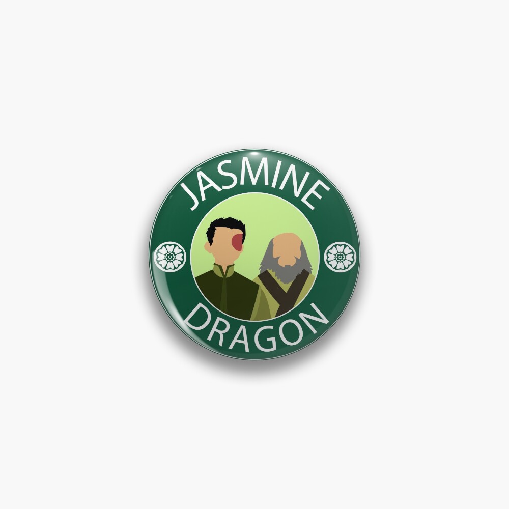 "Jasmine Dragon Zuko and Iroh Tea Shop" Pin for Sale by dwallace33