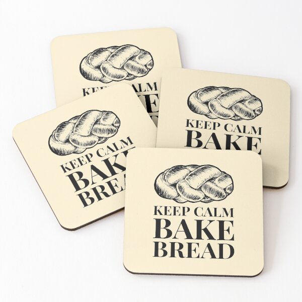 Item preview, Keep Calm Bake Bread homemade Knotted Pastry quote designed and sold by javes93.