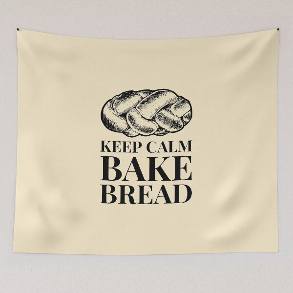 Item preview, Keep Calm Bake Bread homemade Knotted Pastry quote designed and sold by javes93.