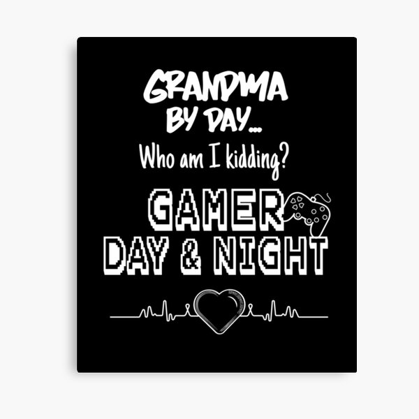Gaming Grandma Wall Art Redbubble - gamergirl roblox bloxburg grandma