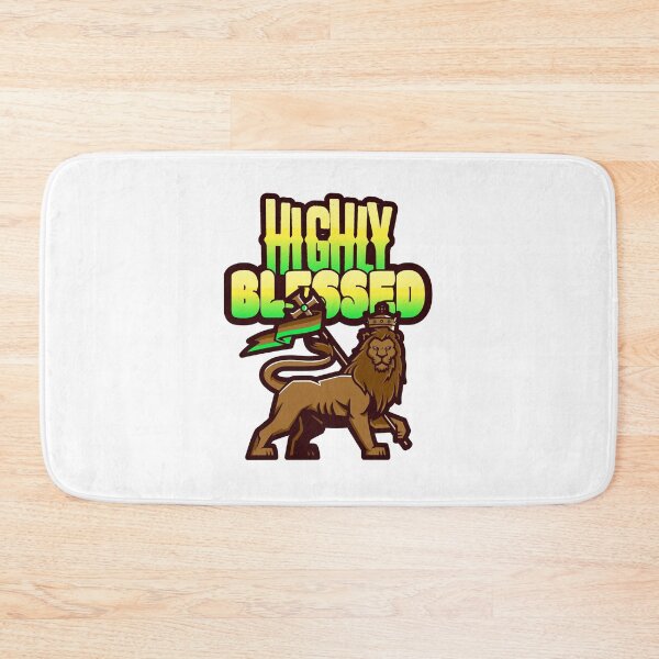 Item preview, Highly Blessed, Lion of Judah, Rasta designed and sold by Spiritualish.