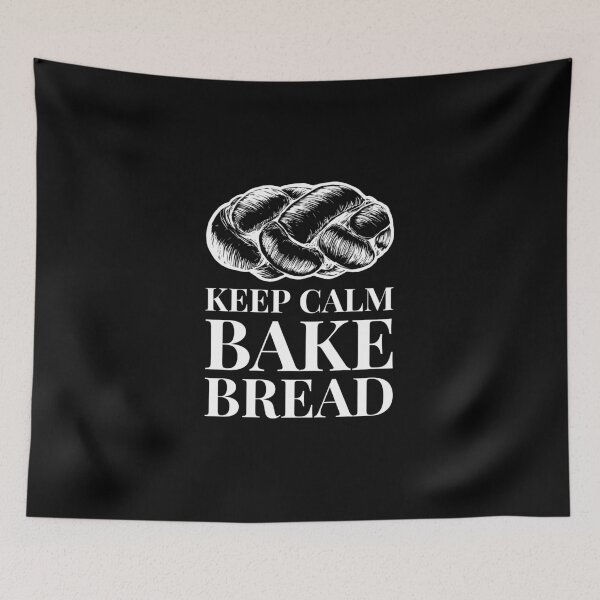 Item preview, Keep Calm Bake Bread homemade Knotted Pastry Saying designed and sold by javes93.