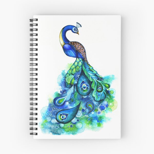 Item preview, Peacock Watercolor designed and sold by Annya Kai.