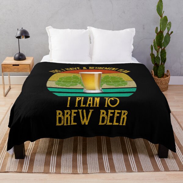 Item preview, Yes I Have A Retirement Plan I Plan To Brew Beer designed and sold by Cat Lady Designs.
