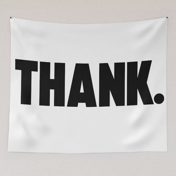 Item preview, Thank. designed and sold by DesignzByAnna.