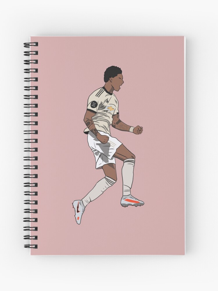 Thierry Henry Arsenal 90's Spiral Notebook for Sale by hanchaz