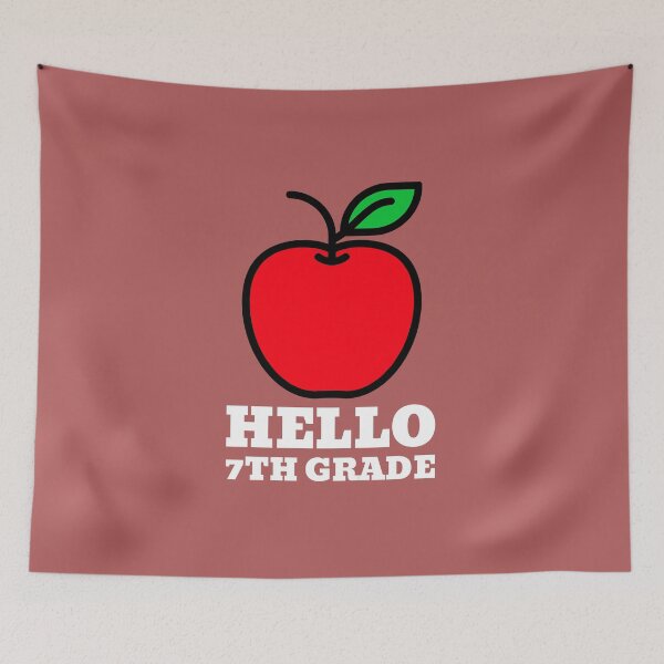 Item preview, Hello 7th Grade designed and sold by AscendMerch.