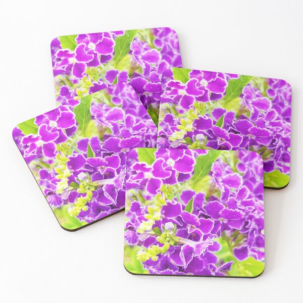 Item preview, Sumer Purple Flowers in bloom pictures designed and sold by PlusAdore.