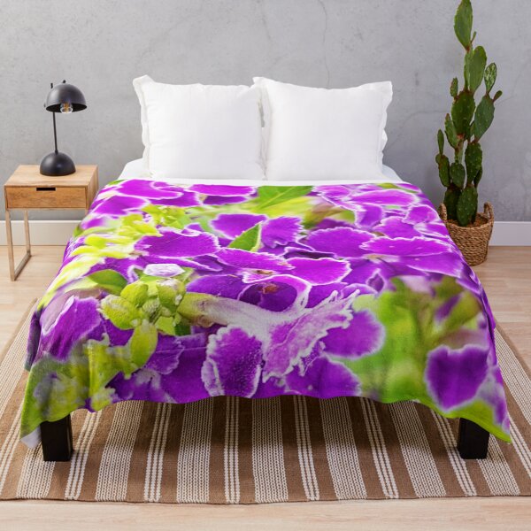 Item preview, Sumer Purple Flowers in bloom pictures designed and sold by PlusAdore.