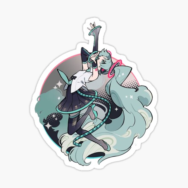 Miku Is Back Sticker