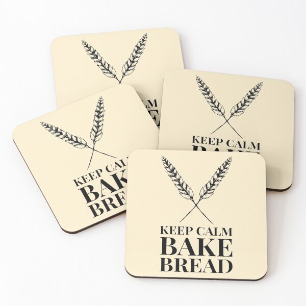 Item preview, Keep Calm Bake Bread homemade fresh grains quote designed and sold by javes93.