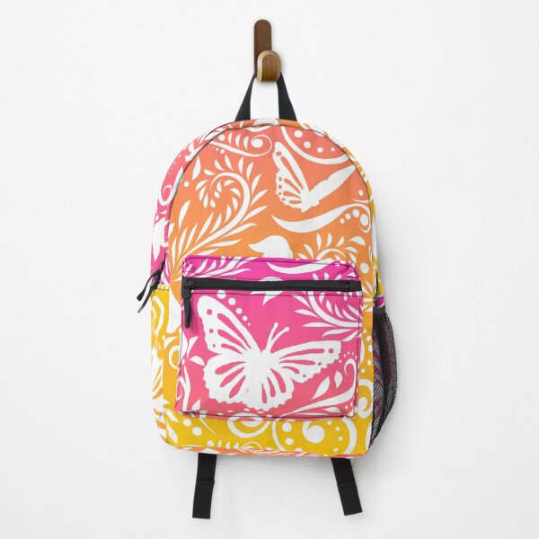 Item preview, Butterfly and Flower - Mango Peach Smoothie designed and sold by CreativityRoams.