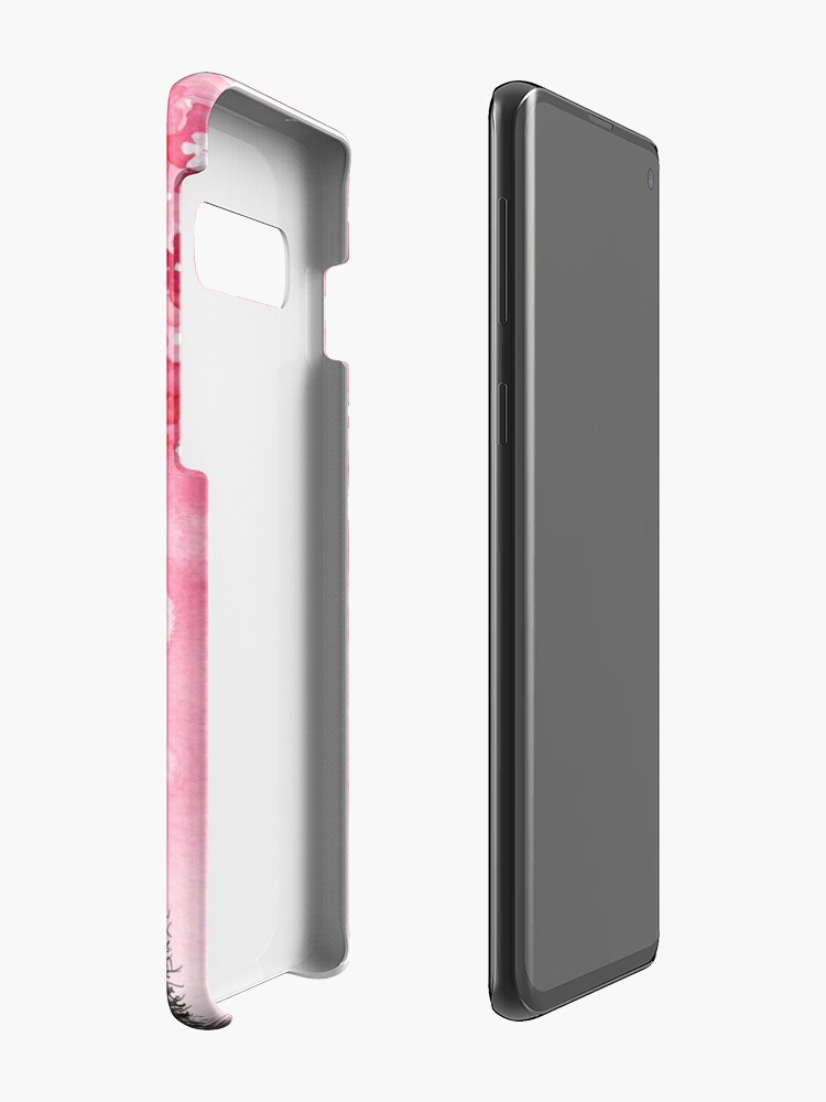 Alternate view of Falling Petals Case & Skin for Samsung Galaxy