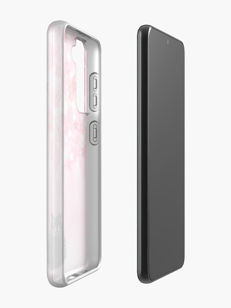 Alternate view of Falling Petals Case & Skin for Samsung Galaxy