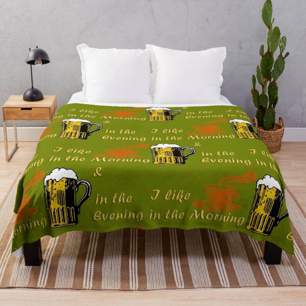 Item preview, I like Coffee in the morning and Beer in the evening designed and sold by JediJR.