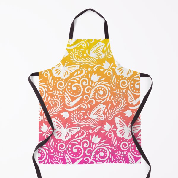 Item preview, Butterfly and Flower - Mango Peach Smoothie RS designed and sold by CreativityRoams.