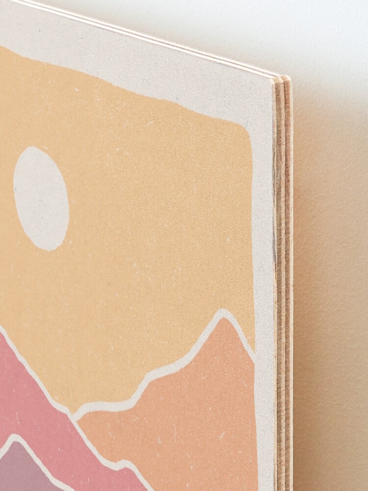 Alternate view of Range of Color Mounted Print