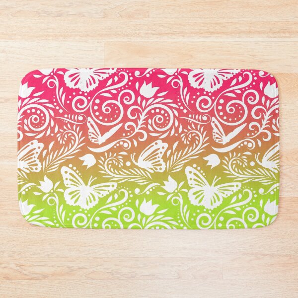 Item preview, Butterfly and Flower - Grapefruit and Lime (Citrus Lover Collection) designed and sold by CreativityRoams.