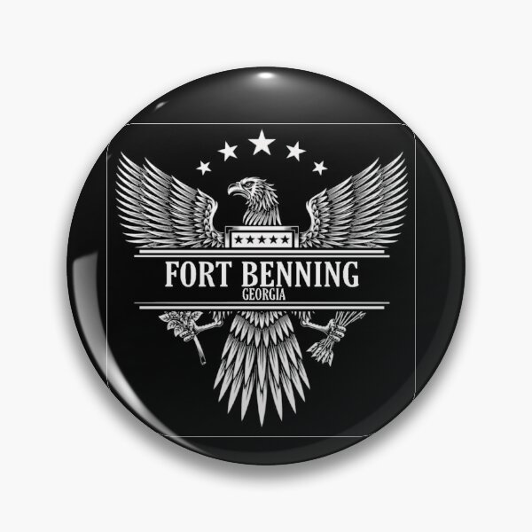 Item preview, fort benning Georgia army base designed and sold by HappyGeckos.