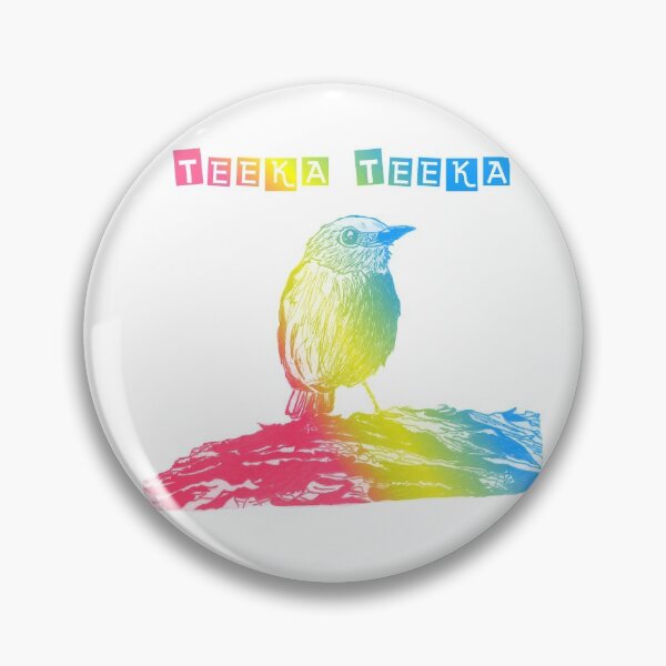 Item preview, The Bird Isn't a Pirate But He Does Have Pride; Pan Flag Teeka Teeka Variant designed and sold by ArtisticPotato1.