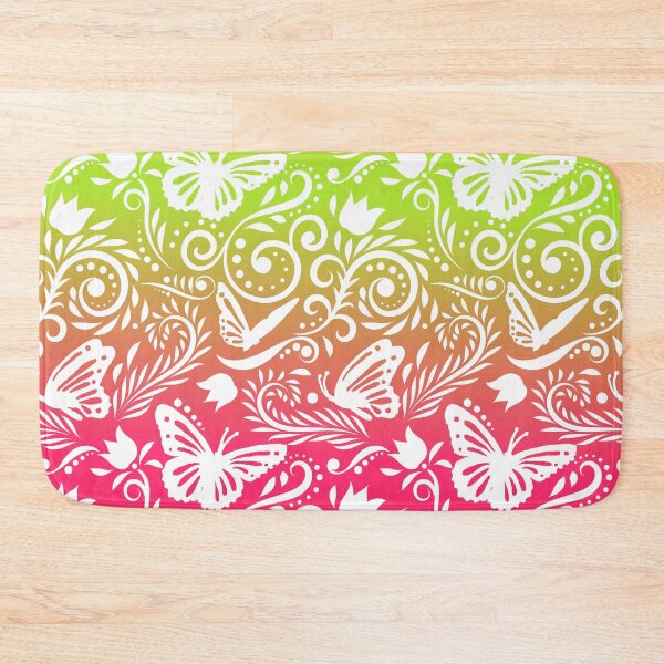 Item preview, Butterfly and Flower - Grapefruit and Lime RS (Citrus Lover Collection) designed and sold by CreativityRoams.