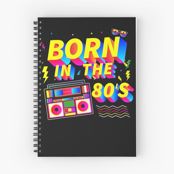 Item preview, Born In The 80s Retro t-shirt designed and sold by Músico Ilustre.